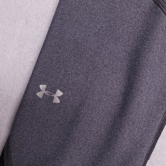 Under Armour Athletic Active Workout Leggings Pants Womens Size Medium M Gray - Picture 4 of 9